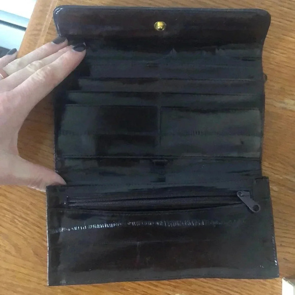 Vintage‎ Eel Skin Wallet - Picture 2 of 4